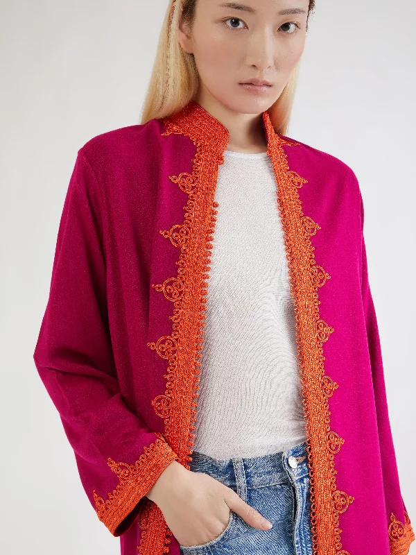 Moroccan cashmere coat