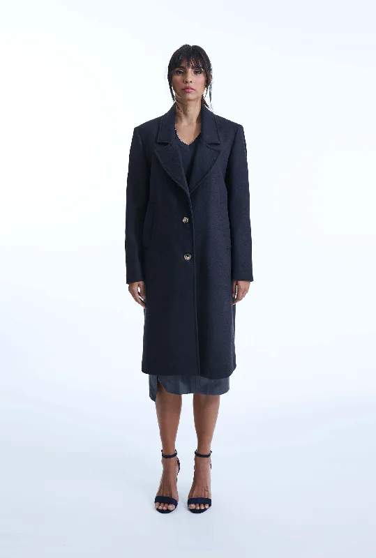 Tailored Navy Coat