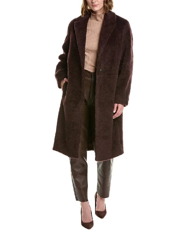 Vince Wool-Blend Coat