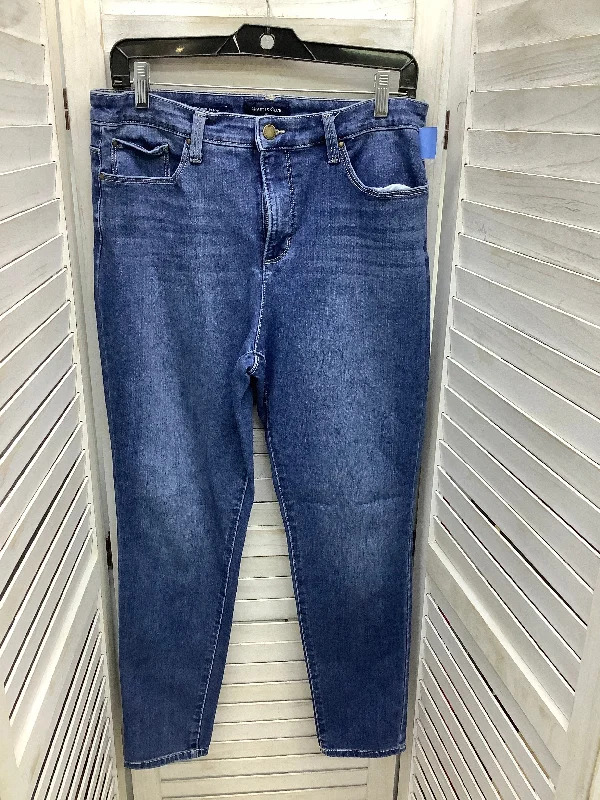 Jeans Boyfriend By Charter Club In Blue Denim, Size: 12