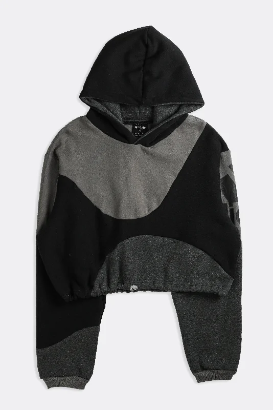 Rework Adidas Wave Crop Sweatshirt - M