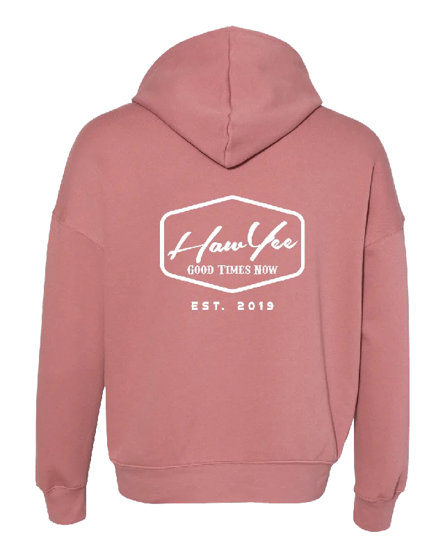 ULTRA SOFT HOODIE - MAUVE