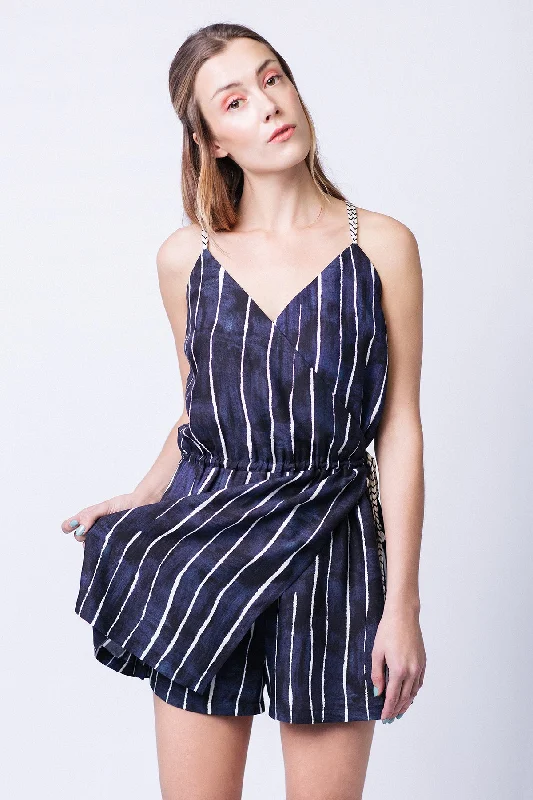 Helga wrap playsuit