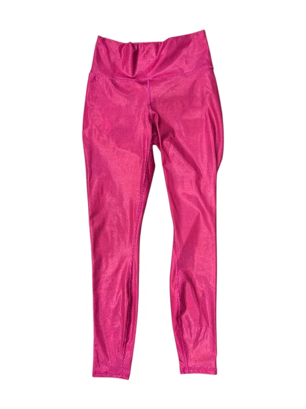 Athletic Leggings By Fabletics In Pink, Size: S