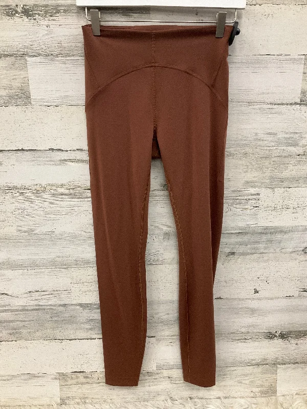 Athletic Leggings By Lululemon In Brown, Size: 6