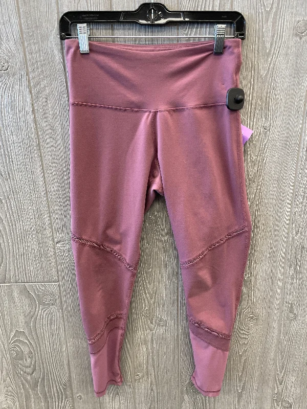 Athletic Leggings By Old Navy In Purple, Size: M