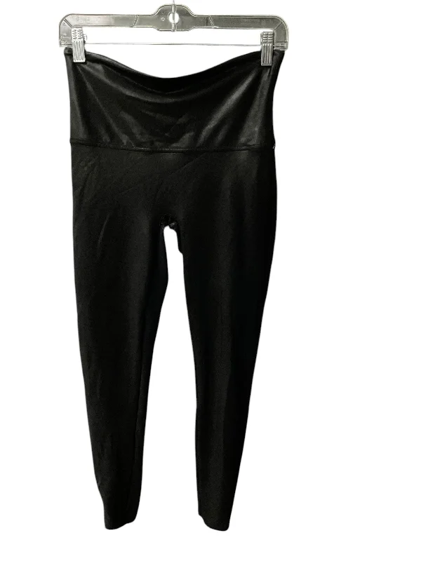 Athletic Leggings By Spanx In Black, Size: Xl