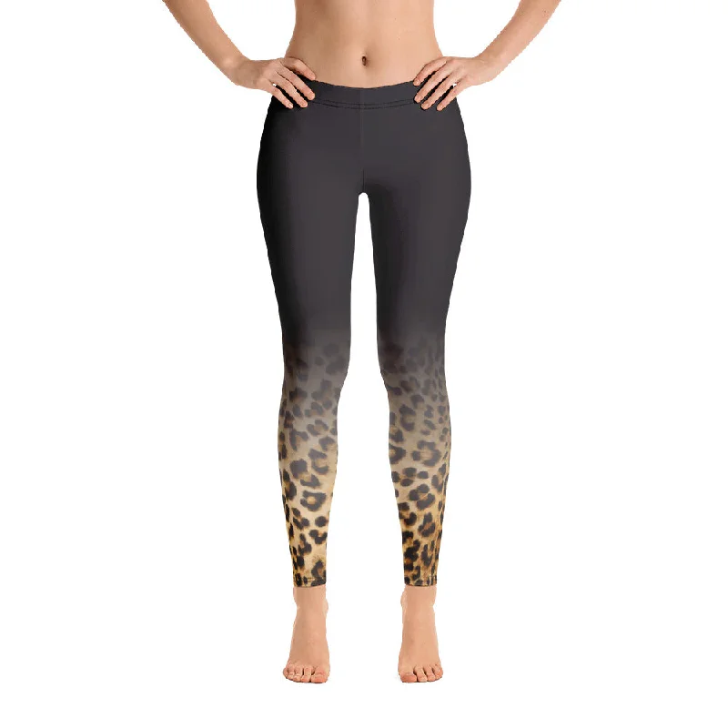 Dark Cheetah Gradient Leggings