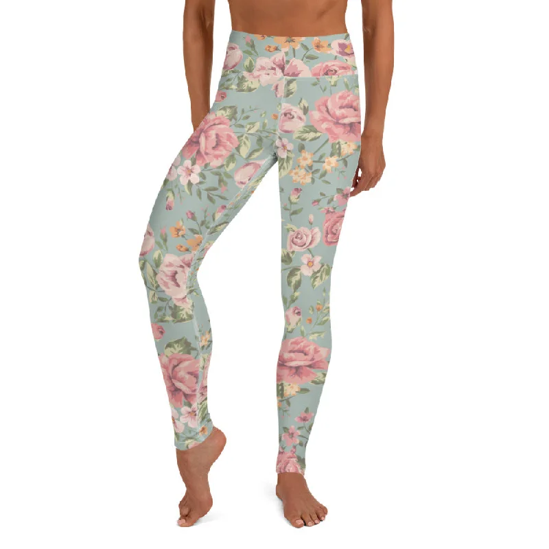 Floral Yoga Leggings