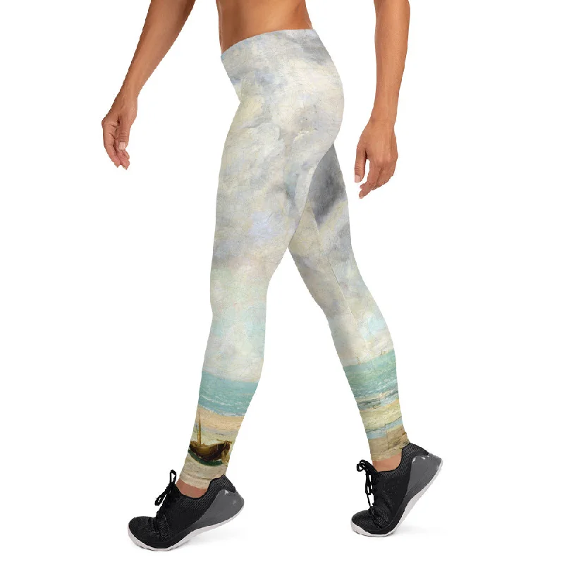 The Calm Sea Fine Art Leggings