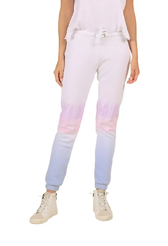 Vintage Havana/Ocean Drive Multi Dip Dye Burnout Jogger B9112