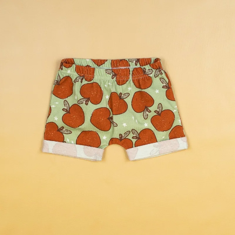 Apple Picking Rolled Hem Shorts