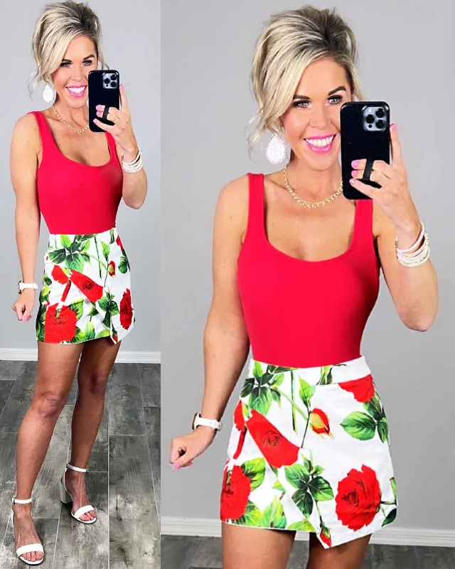 The Final Rose Skort