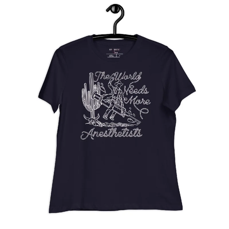 TWNM- Anesthetists Relaxed T- Shirt Dark Colors